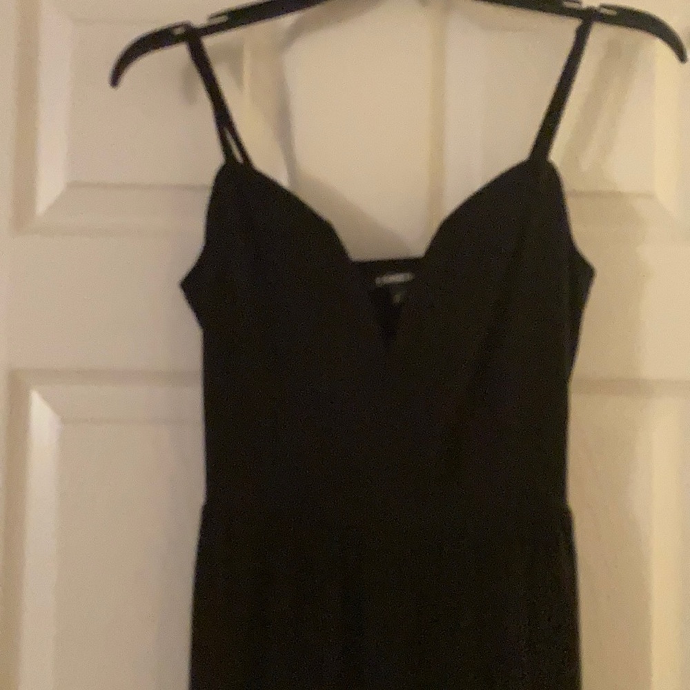 Dressy wide leg jumpsuit